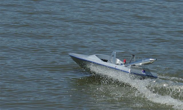 Sky Blue kandy Model Jet Boat