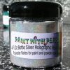 4 oz Jar Silver Holographic Metal Flake