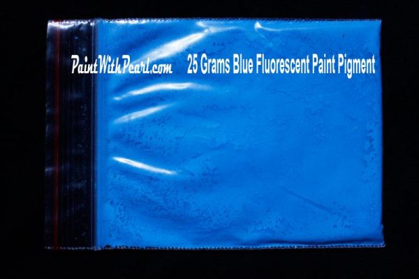 25 gram bag of blue-fluorescent-paint-pigment