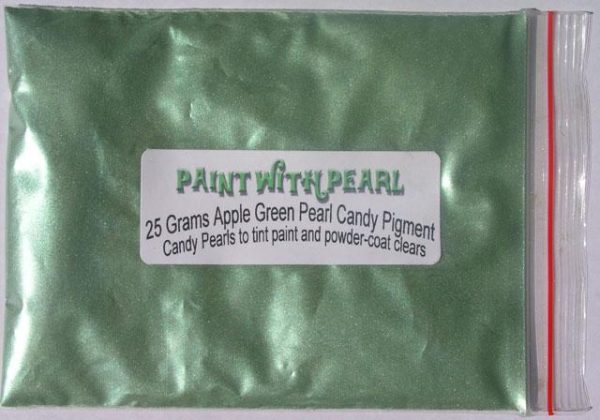 25 gram bag of Apple Green kandy Pearl