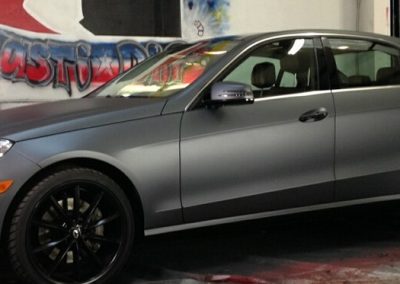 Gunmetal Black kandy over Silver Base.