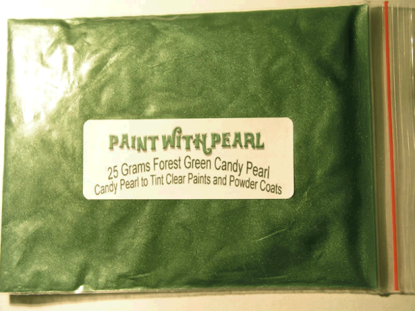 25 Gram Bag of Forest Green Kolor Pearls ®.