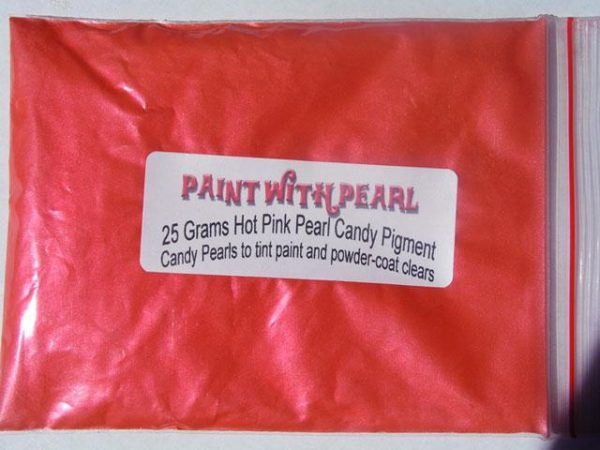 25 gram bag of Hot Pink-Tangerine kandy