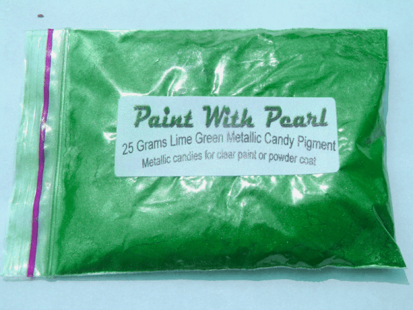 25 Gram Bag of Lime Green kandy Pearl