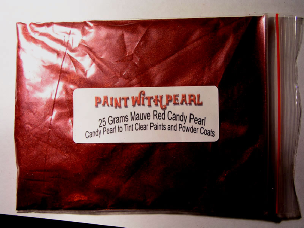 25 Gram Bag Mauve Rose Red Kolor Pearls ®.