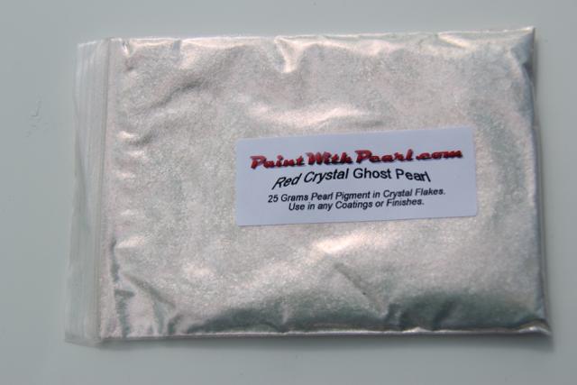 25 gram bag of Red Crystal Ghost Pearl