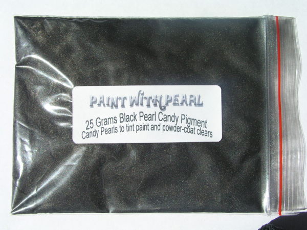 25 Gram Bag Gunmetal Black Kolor Pearls ®.