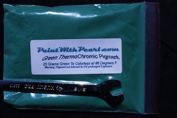 Green Thermochromic Paint Pigment 1