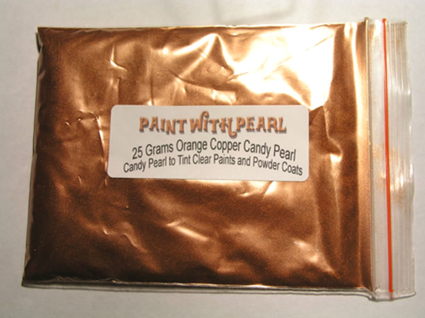 25 Gram Bag Orange Copper Kolor Pearls
