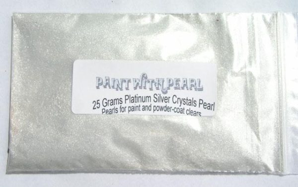 25 Gram Bag of Ice Crystal Silver Ghost Pearl