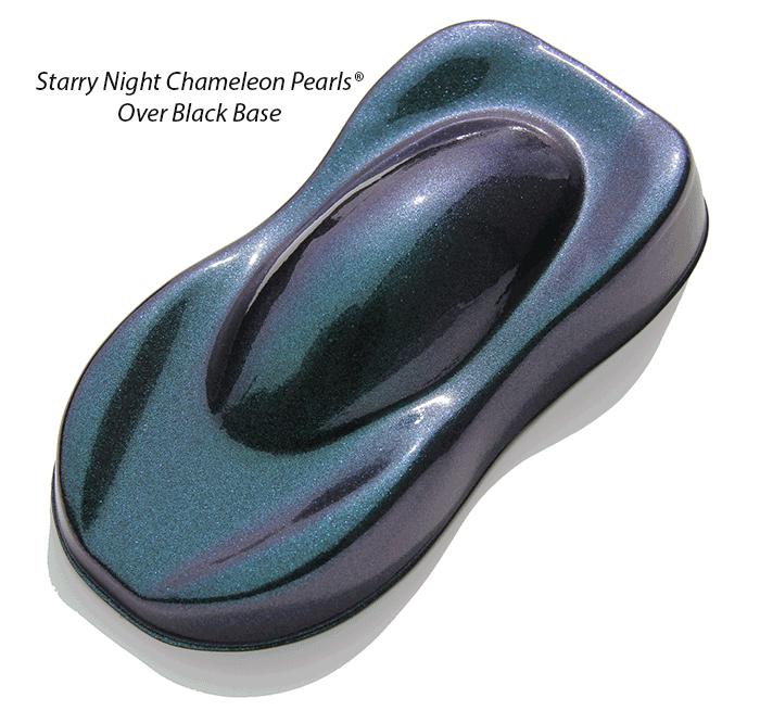Holographic Black Metal Flake - Black Prism - Color Shift Pearls