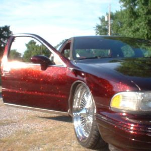 kustomer Painted a Caprice with Fire Red and Happy with results.
