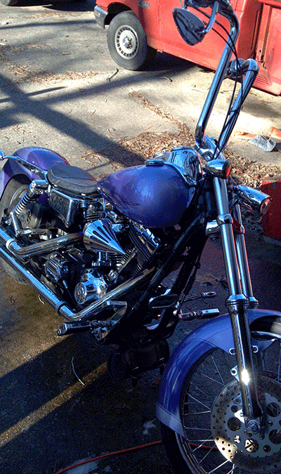 Kolor Pearls ® Purple kandy chopper