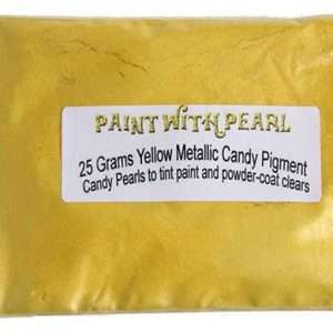 Yellow Metallic Paint Kolor Pearls